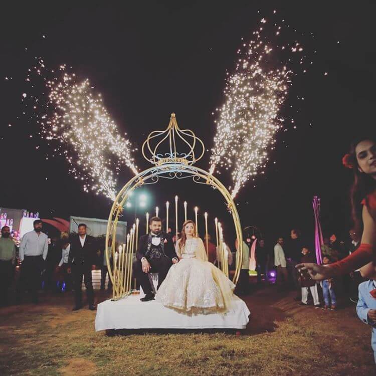 bride groom entry rajkot