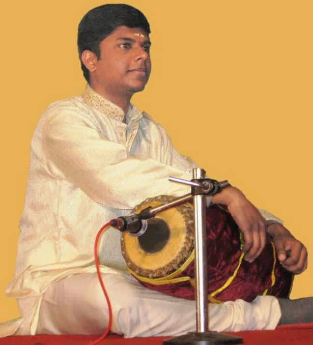 famous mridngam player rajkot